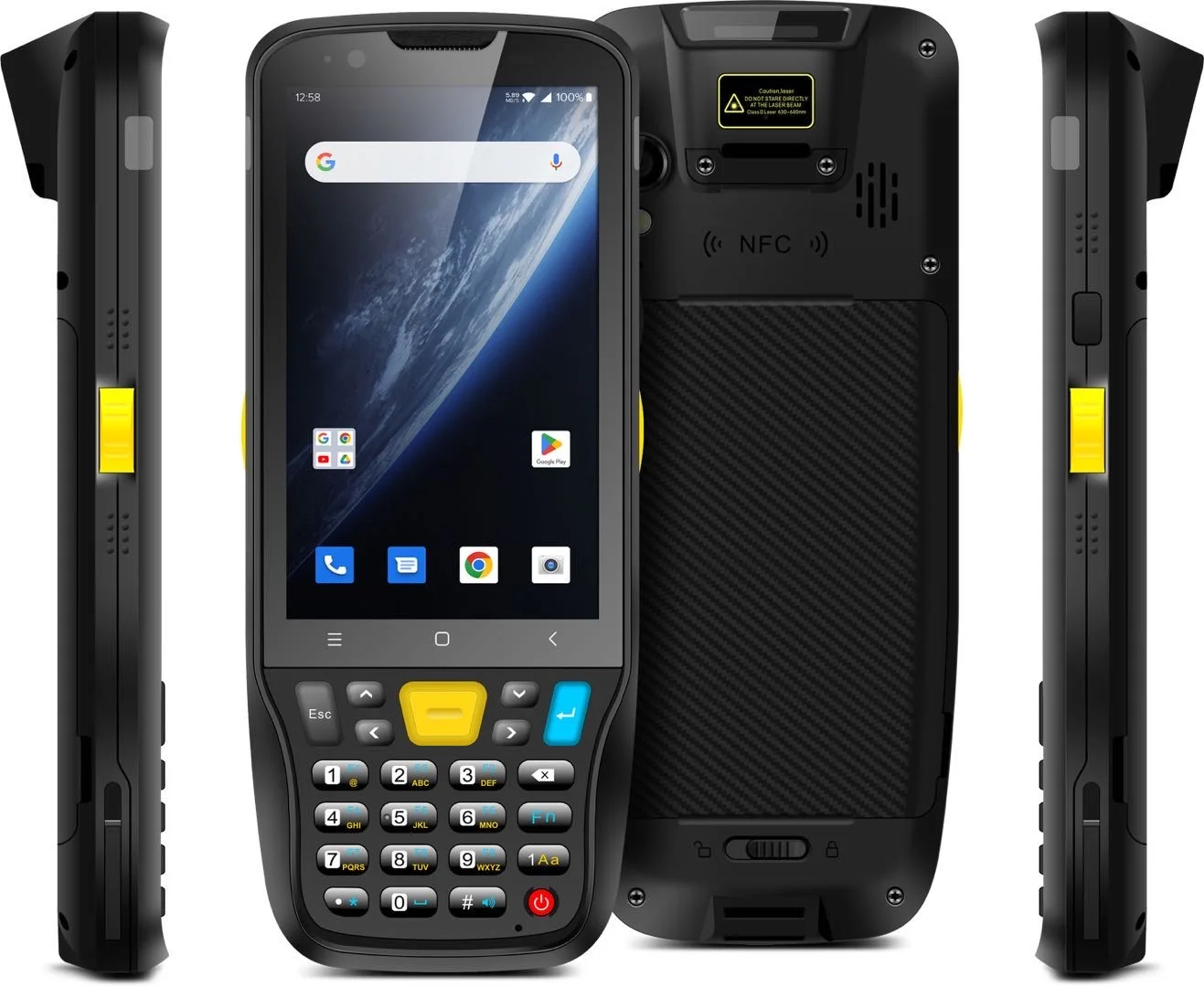 Chainway MC62 Rugged Android PDA Data Collector 4 Inch 1D/2D Scanner ...