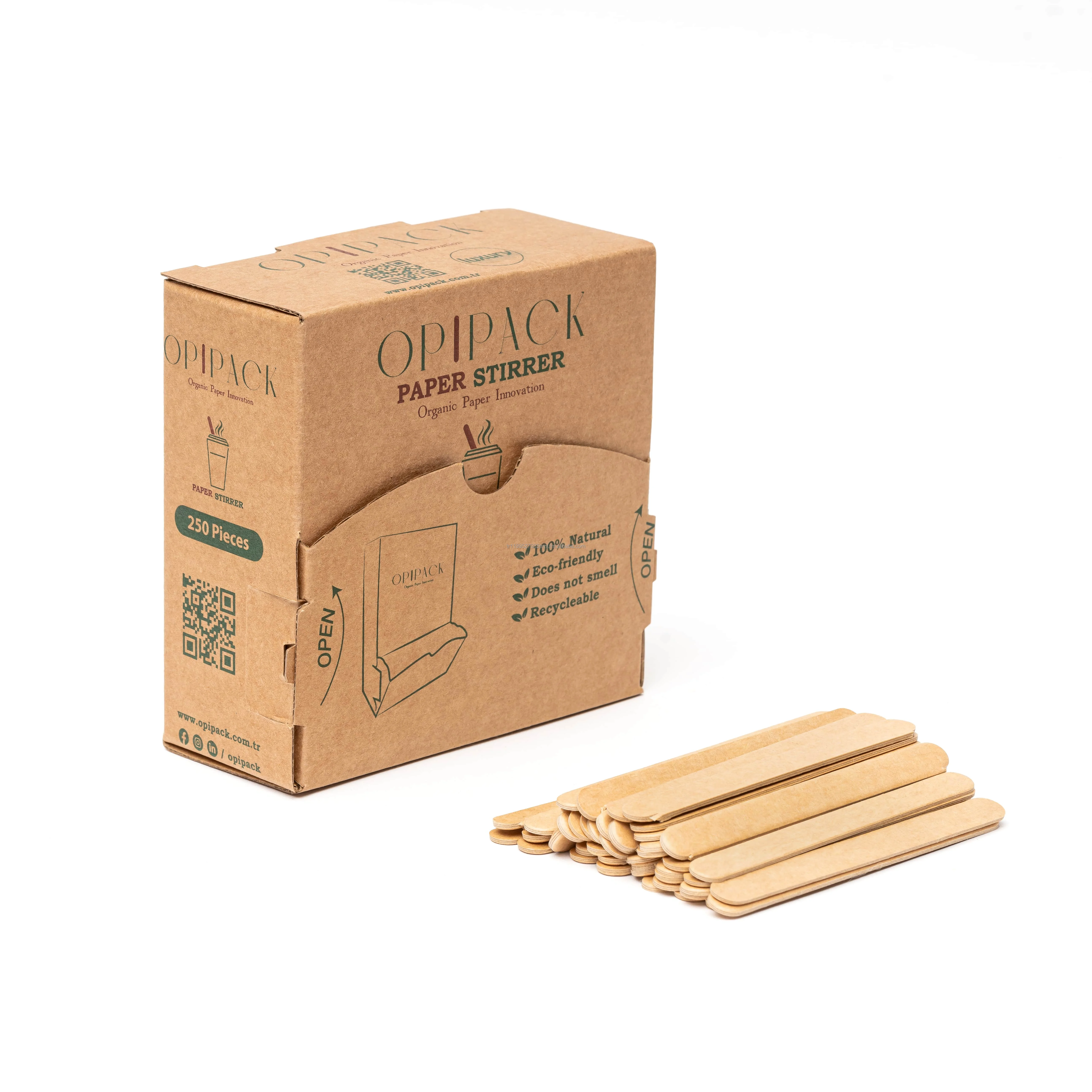 Luxury 105 Mm Kraft Stirrers! Taste Pioneering Luxury At Wholesale ...