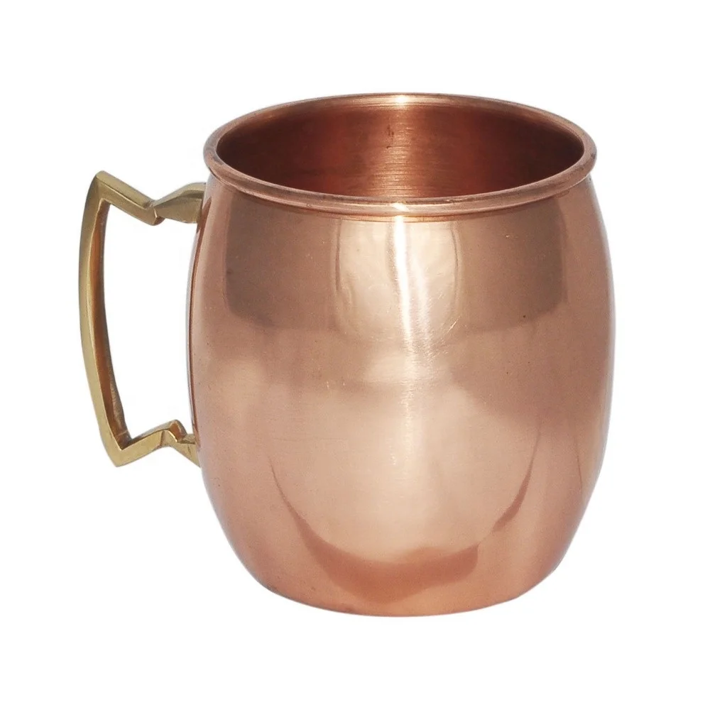 Moscow Mule Copper Mugcapacity (16 Oz) Capacity,With Brass Handles