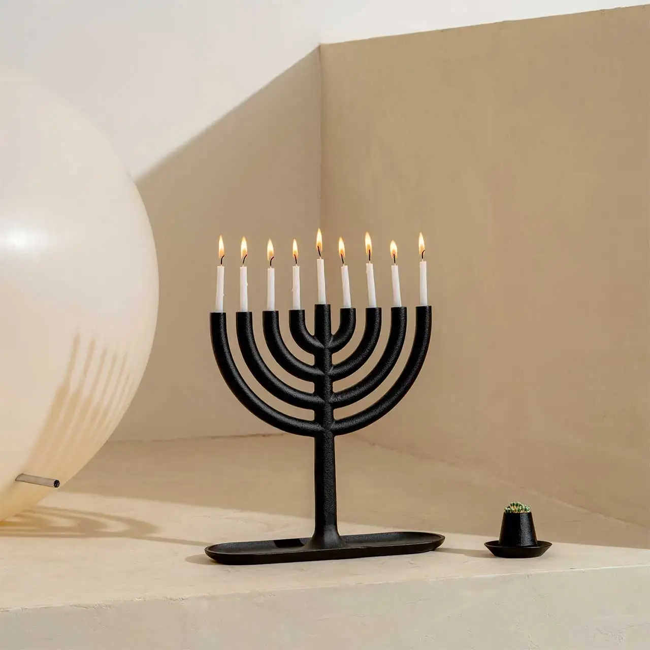 Hanukkah candles holder called