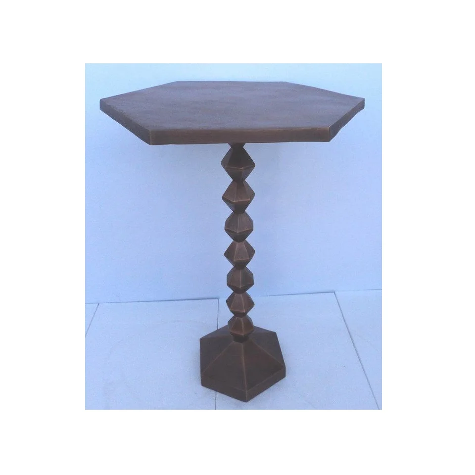 Stainless Steel & Wooden Furniture Tables For Living Room Furniture