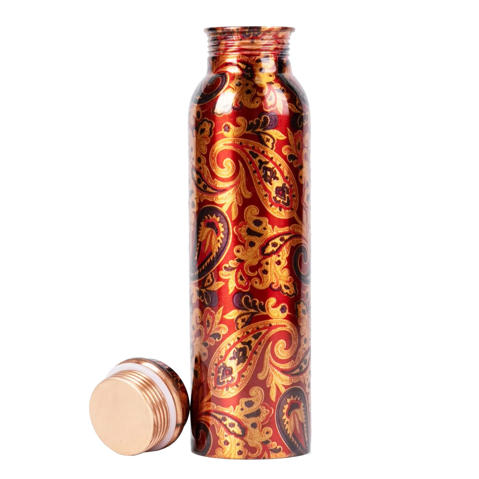 Copper Water Bottle (900ml) 100% Pure Copper Bottle Bpa Free Water ...