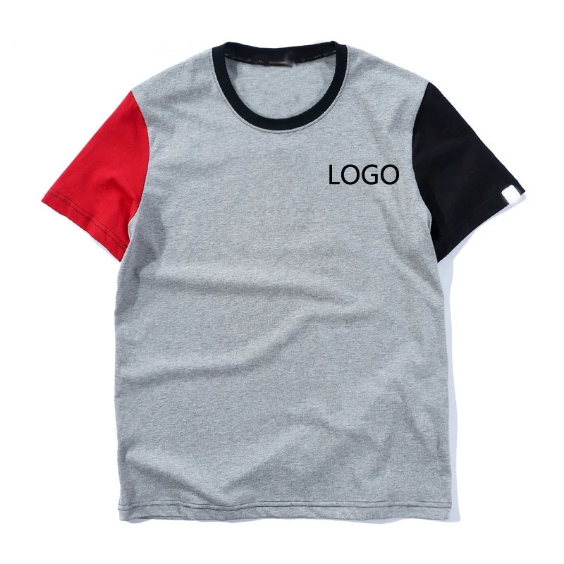 Wholesale Cheap Street Wear Custom Multi Colored Tee Shirt Men Color ...