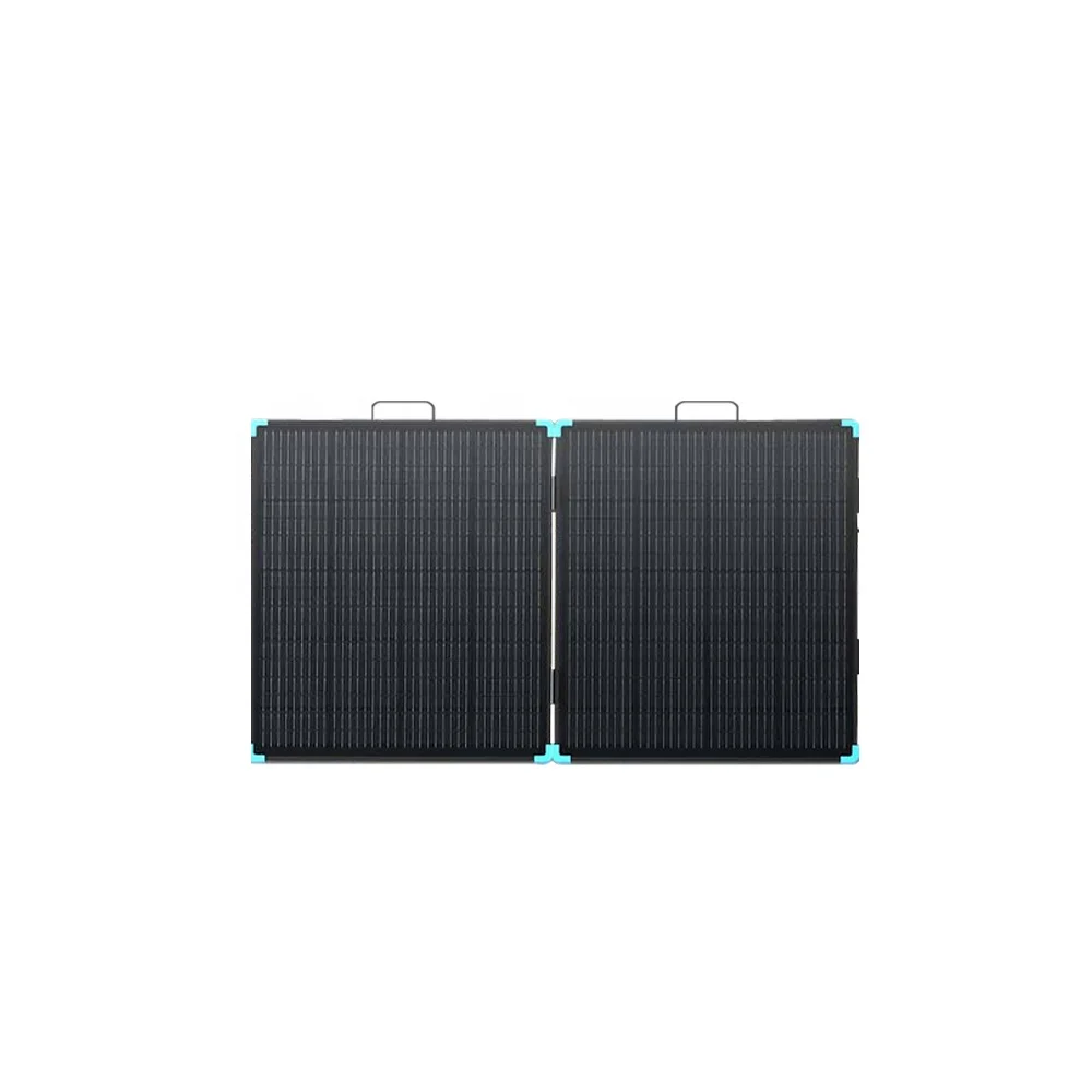 Rigid monocrystalline 12V PV panel mounted on RV roof with aluminum rails and sealed mounting feet