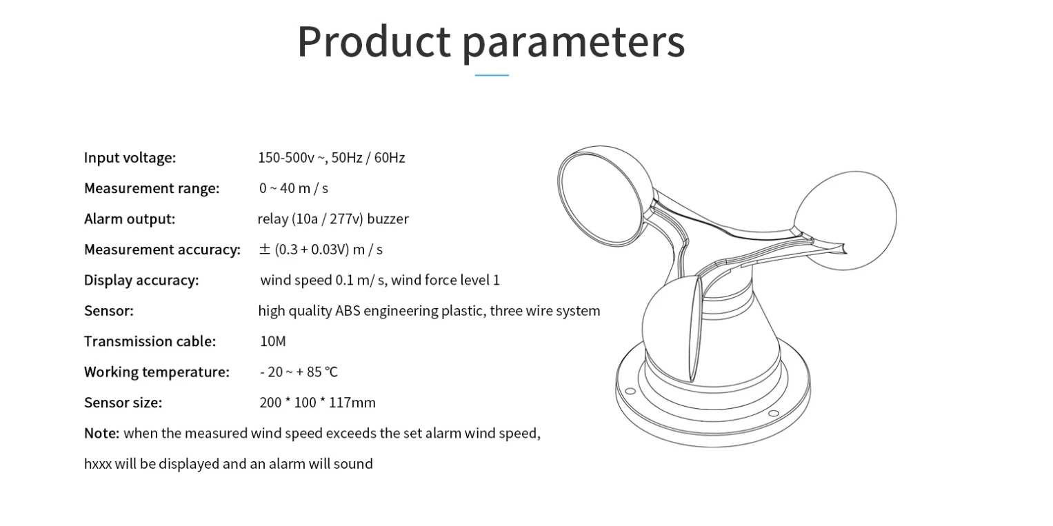 Solar tracker Wind Speed Sensor for Solar Tracking System| Alibaba.com