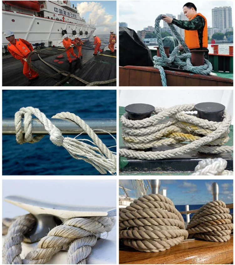 PP Polypropylene Mooring Rope for Ship - Durable & Versatile