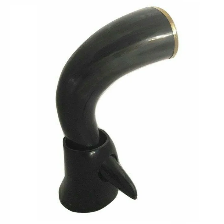 6 Inch Norse Pagan Viking Buffalo Horn Mug Grog Ale Mead Water Beer