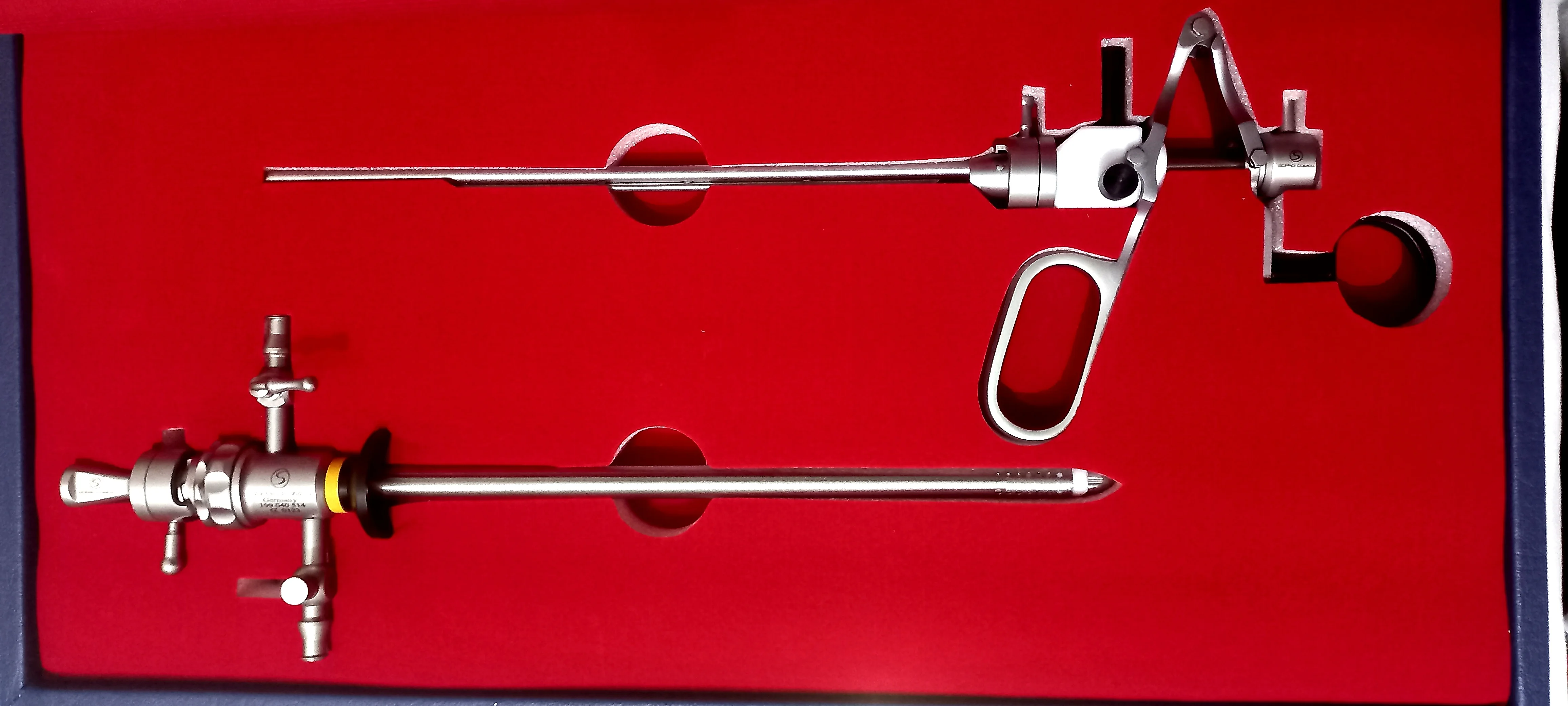 Set Urologi Medis Resektoskop Turp Luaran Dalam Pas Badan Operatif 26fr