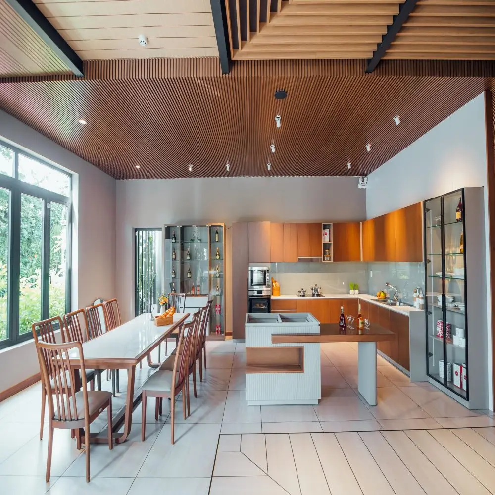 Modern Designs Kitchen Good Price Wooden Furniture Customized