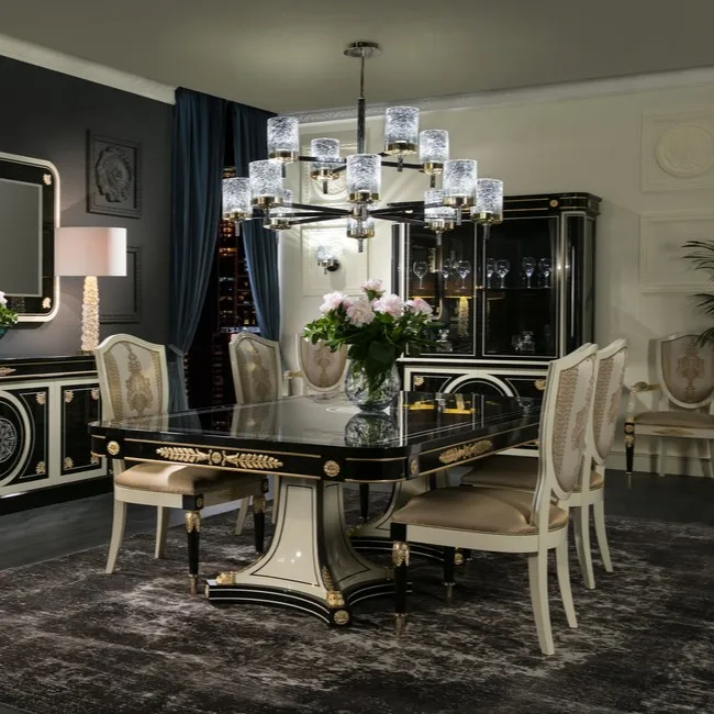 Luxury Dining Room Set - Antique Furniture for Home & Hotel