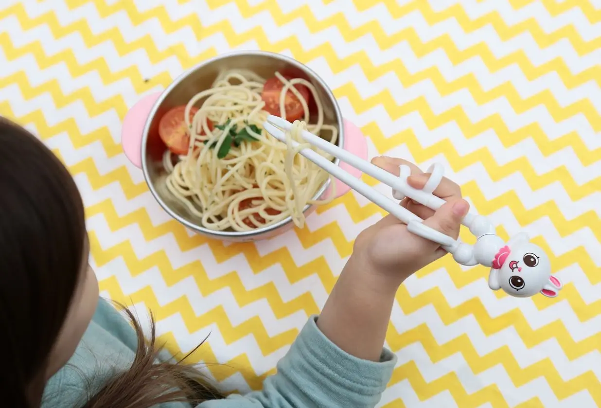 AFRT Edison Friends Chopsticks Training Chopsticks Learning Beginner Brain Training Practice Korean Food Japanese Sushi 1 Step To Learn Chopstick Right Handed Made In Korea Lion P 222195974 - View #8