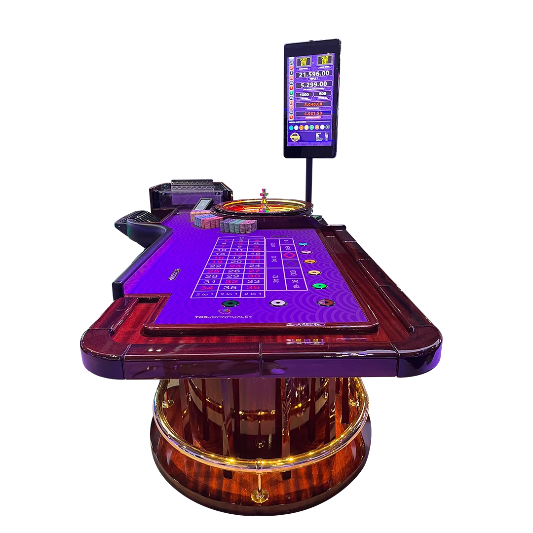 Digital Rullet Table 275*150*80cm Electronic Roulette Table - Casino Standard