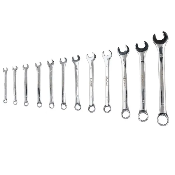 Eastman Elliptical Combination Spanner Set Crv Steel Fully Polished ...