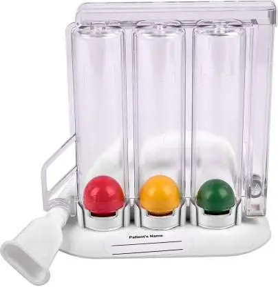 Mowell Deep Breathing Lung Exerciser | 3 Ball Respiratory Incentive ...