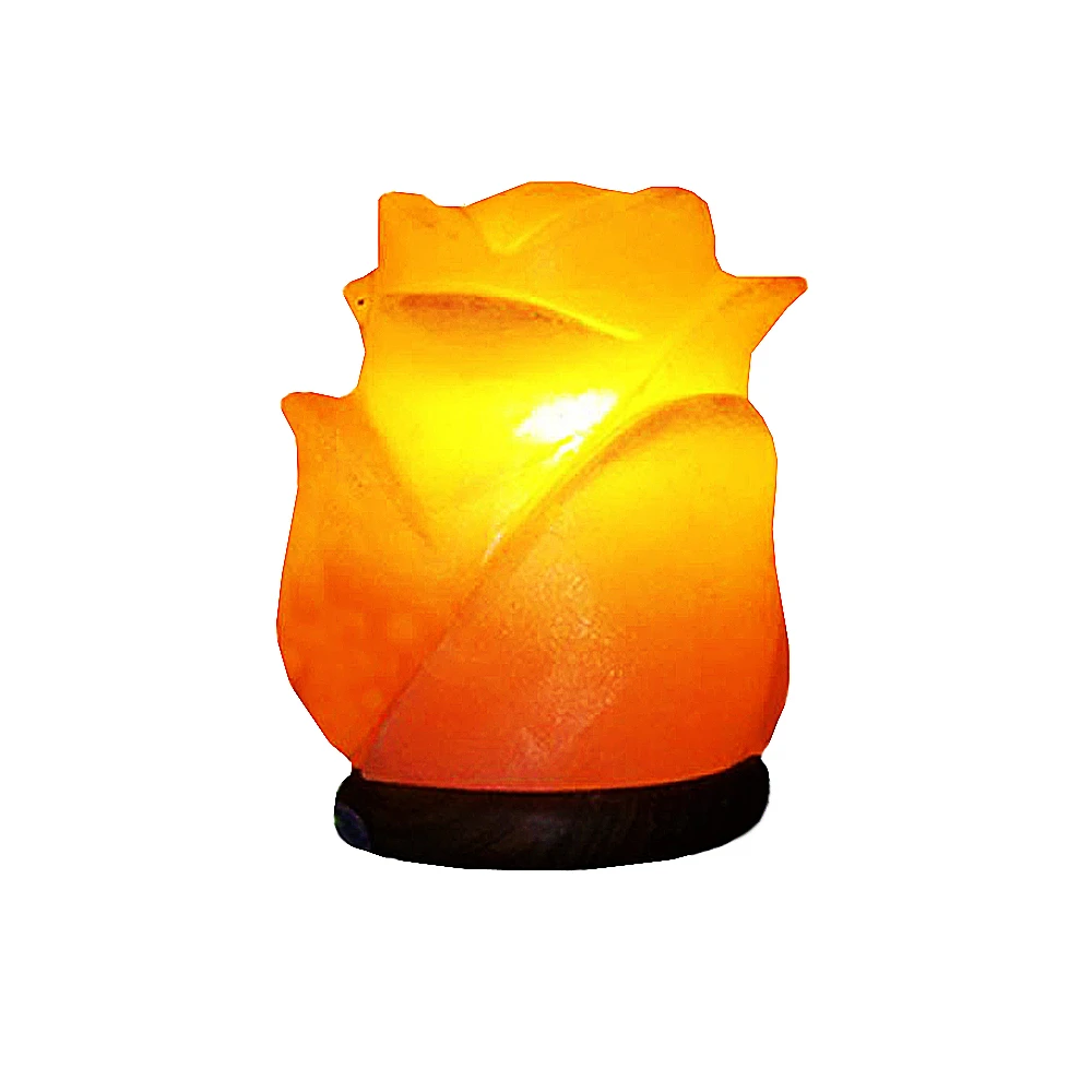 Wholesale 2024 Oem Himalayan Salt Lamp Lotus Mini Usb Night Light