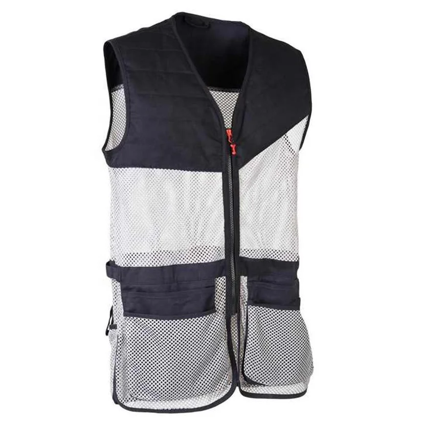 Popular Shooter Vest Black And White Clay Pigeon Shooting Vest ...