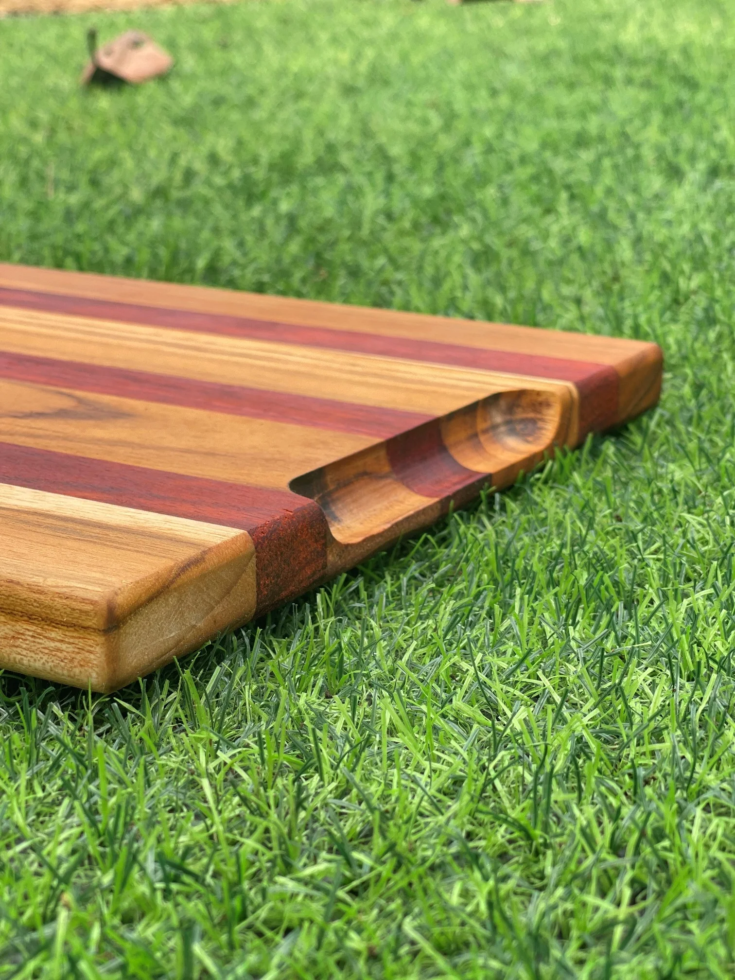 Super Durable Chopping Board Unique Teak Cutting Board With Food Contact Oil Custom Size Origin
