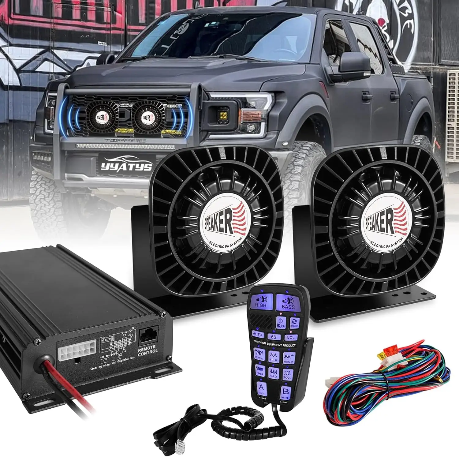 Emergency Vehicle Siren System