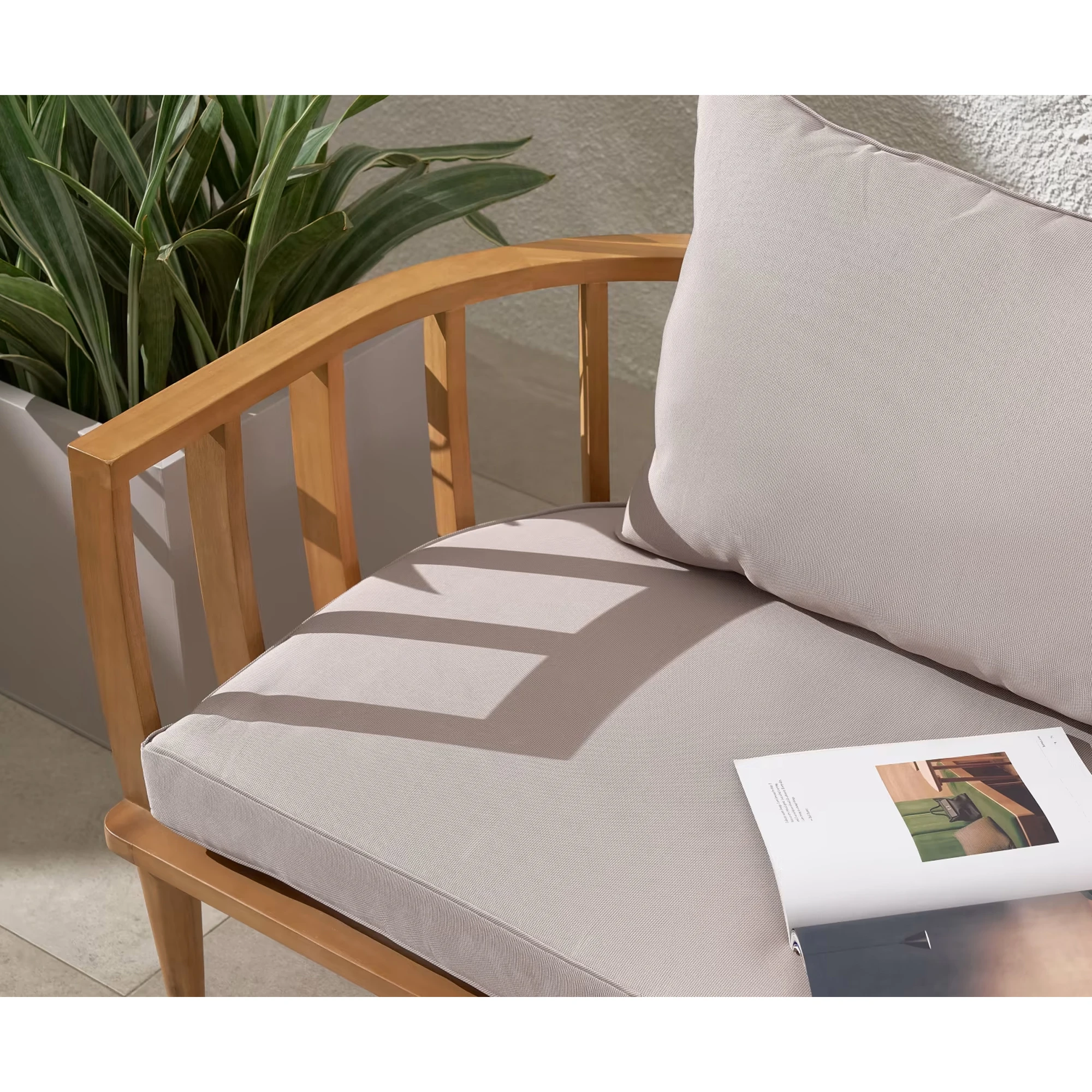 Sofa Set Teak Wood Garden Sofa Outdoor Modern Design Garna Buy