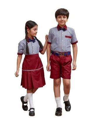 Superior Quality Checks And Plain Combination Designs Boys And Girls ...