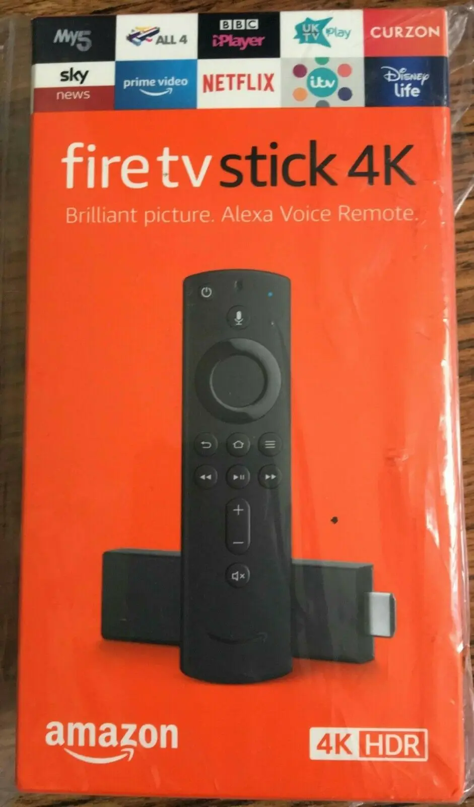 New Sealed- Amazon Tv Fire Stick 4k Ultra Hd Firestick With Alexa Voice ...