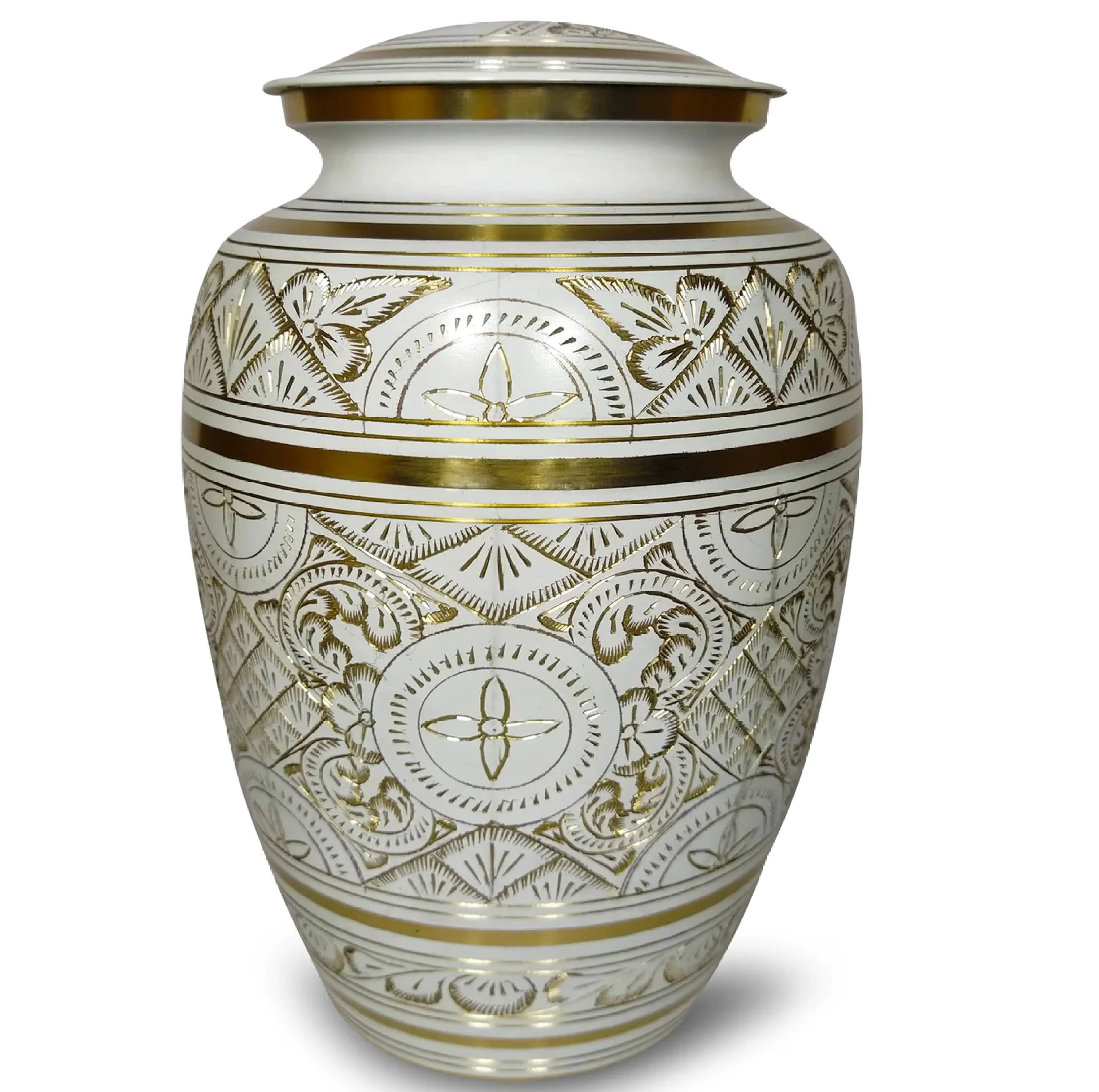 High Quality Black Metal Cremation Urns Hot Selling Full Engraved Brass ...