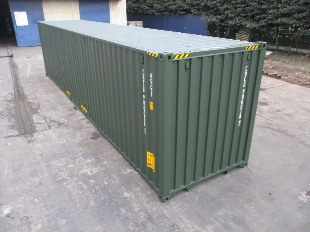 40ft High Cube Shipping Container Corten Steel Dry 40 Feet Container ...