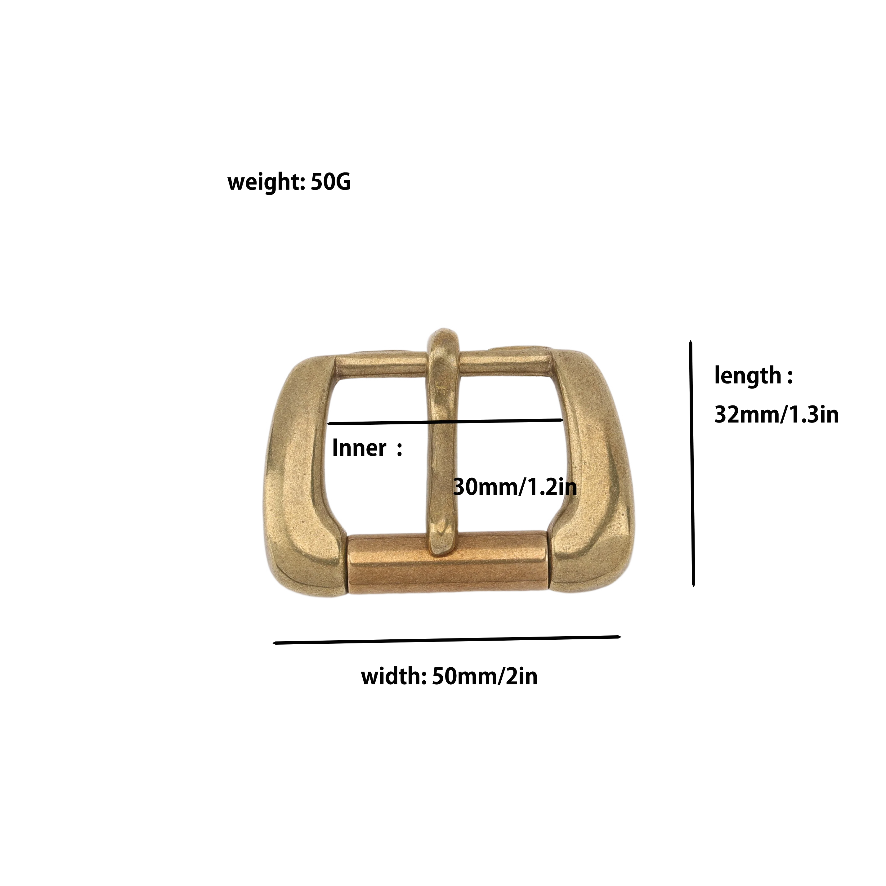 Made In Japan Solid Brass Belt Buckles Replacement Metal Casting Buckle