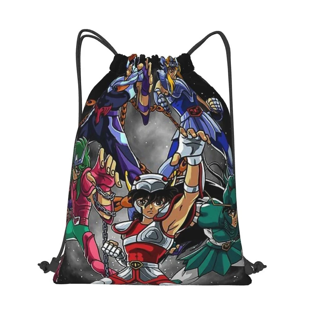 Sportswear Portable Anime Drawstring Bags Backpack Gym Drawstring Shoes ...