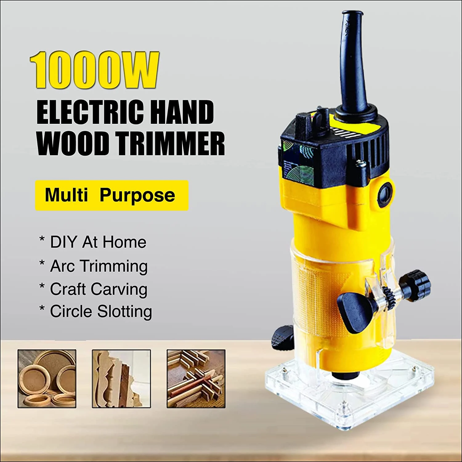 6mm To 8mm Lowest Prices Wood Trimmer Router Electric Hand Trimmer
