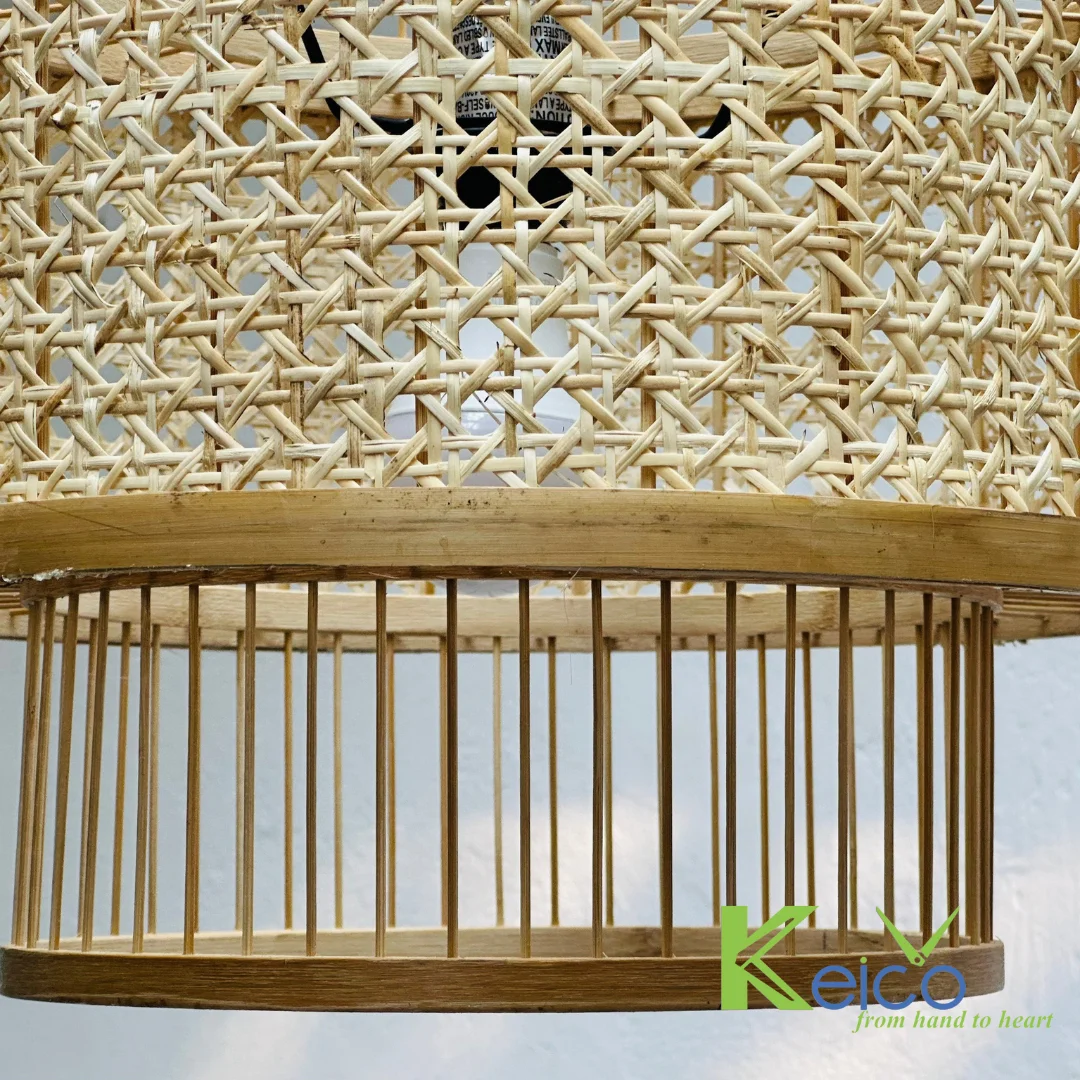 New Items For Summer 2024 Handmade Natural Rattan Lampshade Eco ...