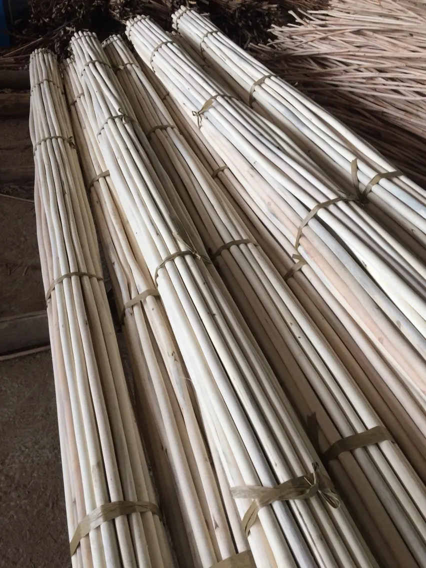 The Processing Of Rattan Manau Cane Poles With Good Price Buy The