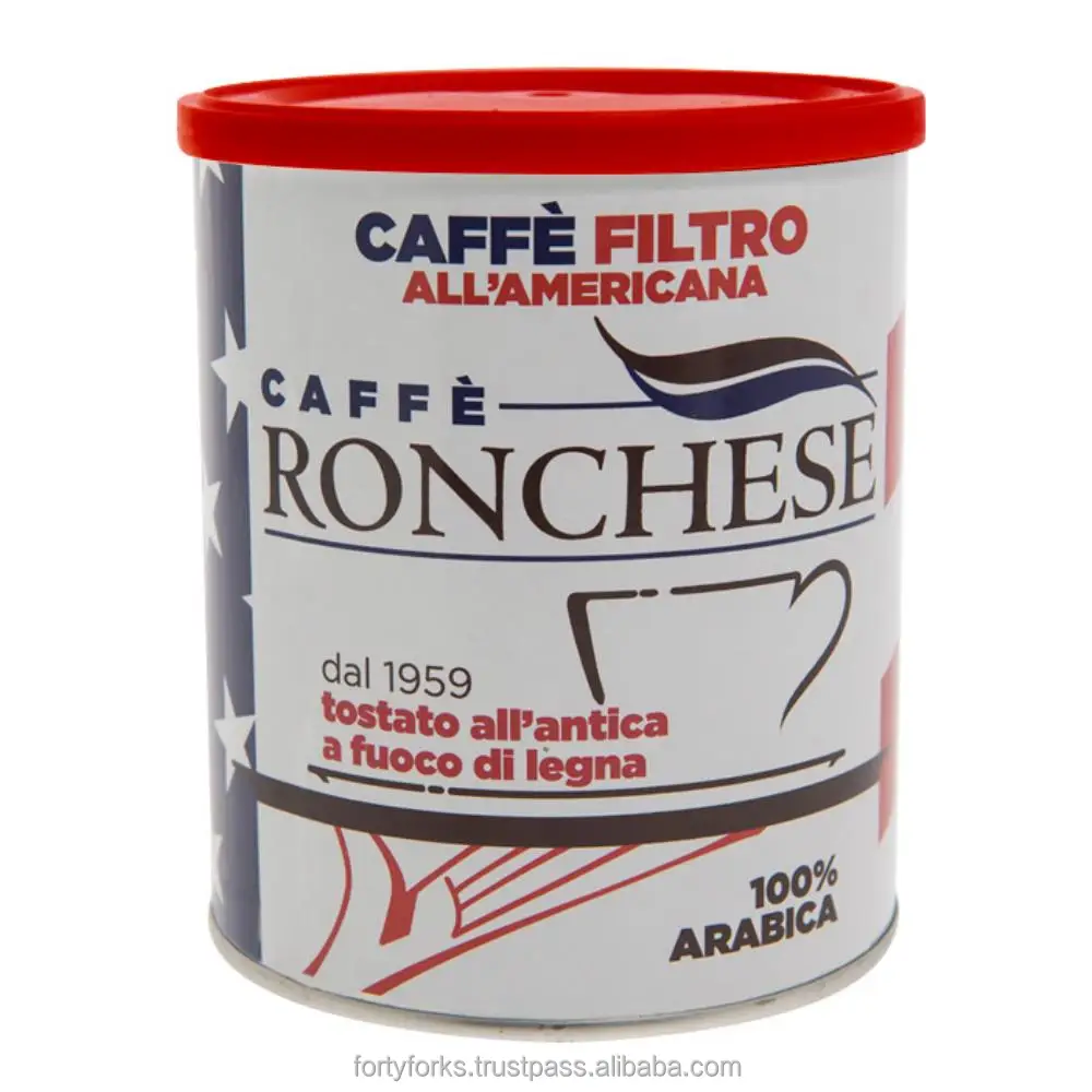 Italian Wood Roasted Filter Coffee Americano 100 Arabica Vacuum Can Packaging Buy Italian