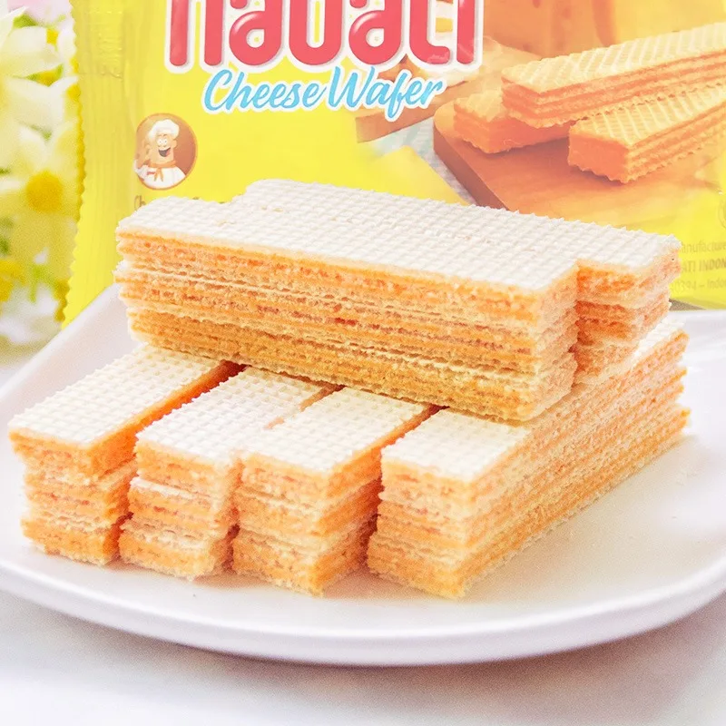 Nabati Wafer 50gr Richeese Cheesy Cheese Flavor Creme Layered Wafer ...