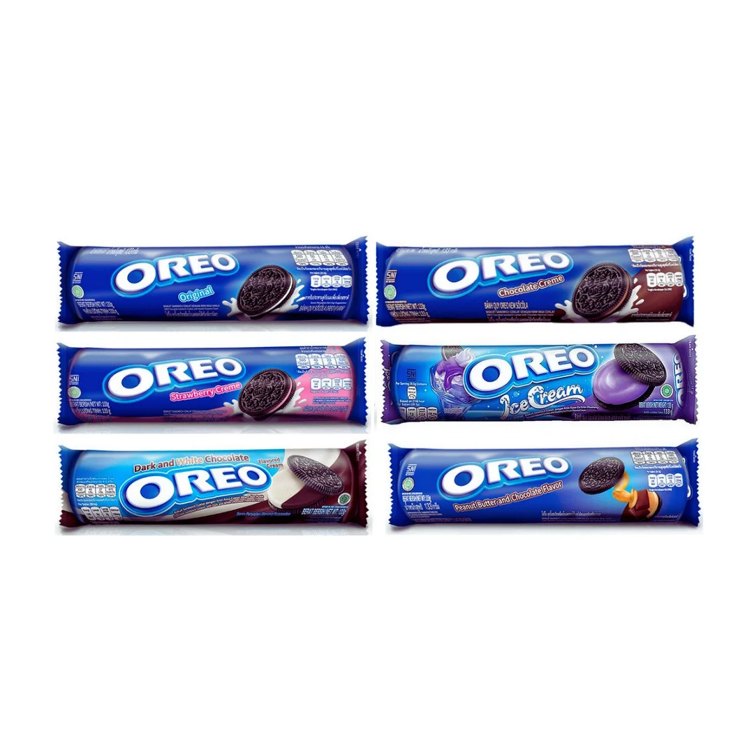 Wholesale Oreo Biscuits Sandwich Indonesia 119.6gr Pack 3/ Oreo The ...