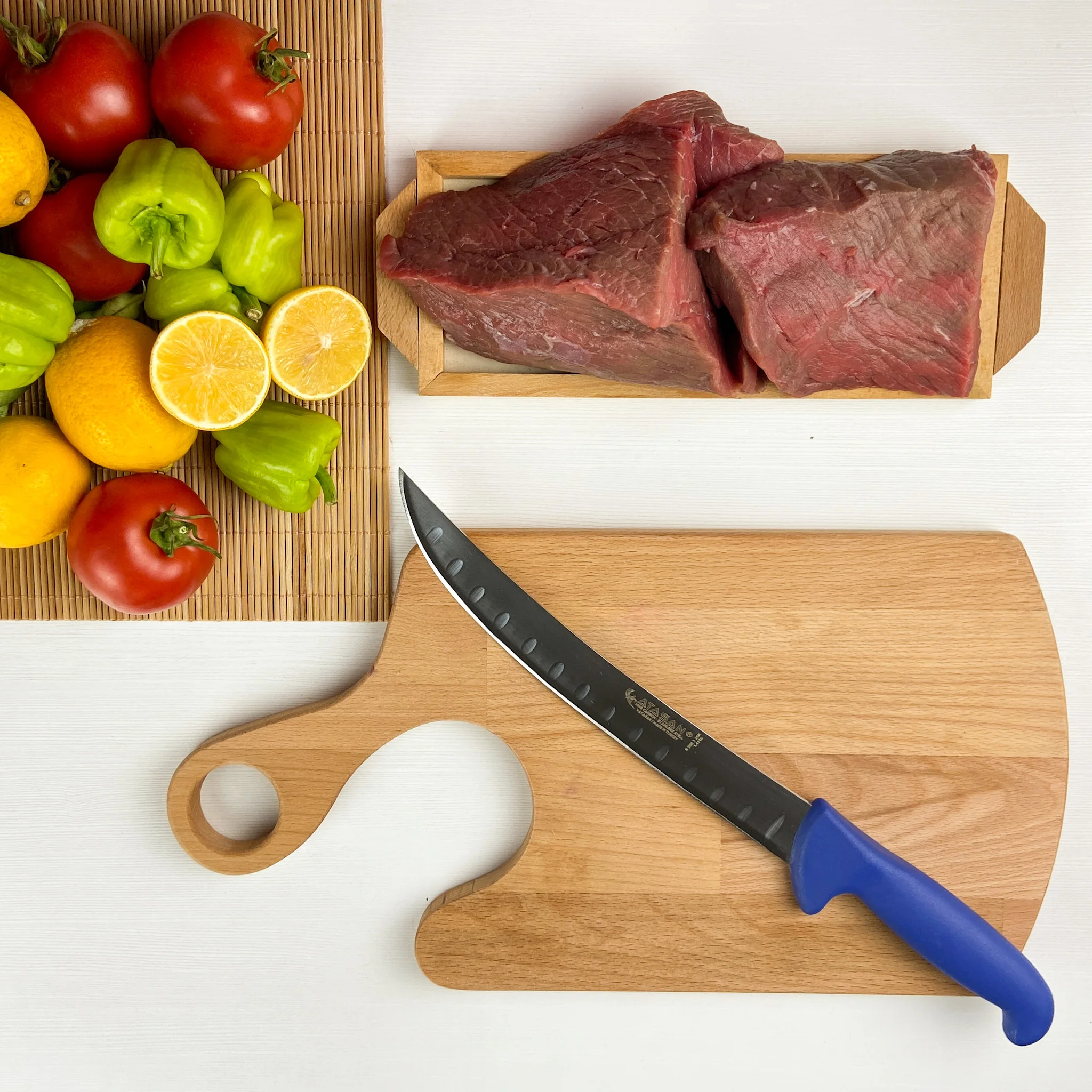 Best Steak Knife 39 Cm Nusret Trimming Butcher Kitchen Knives High