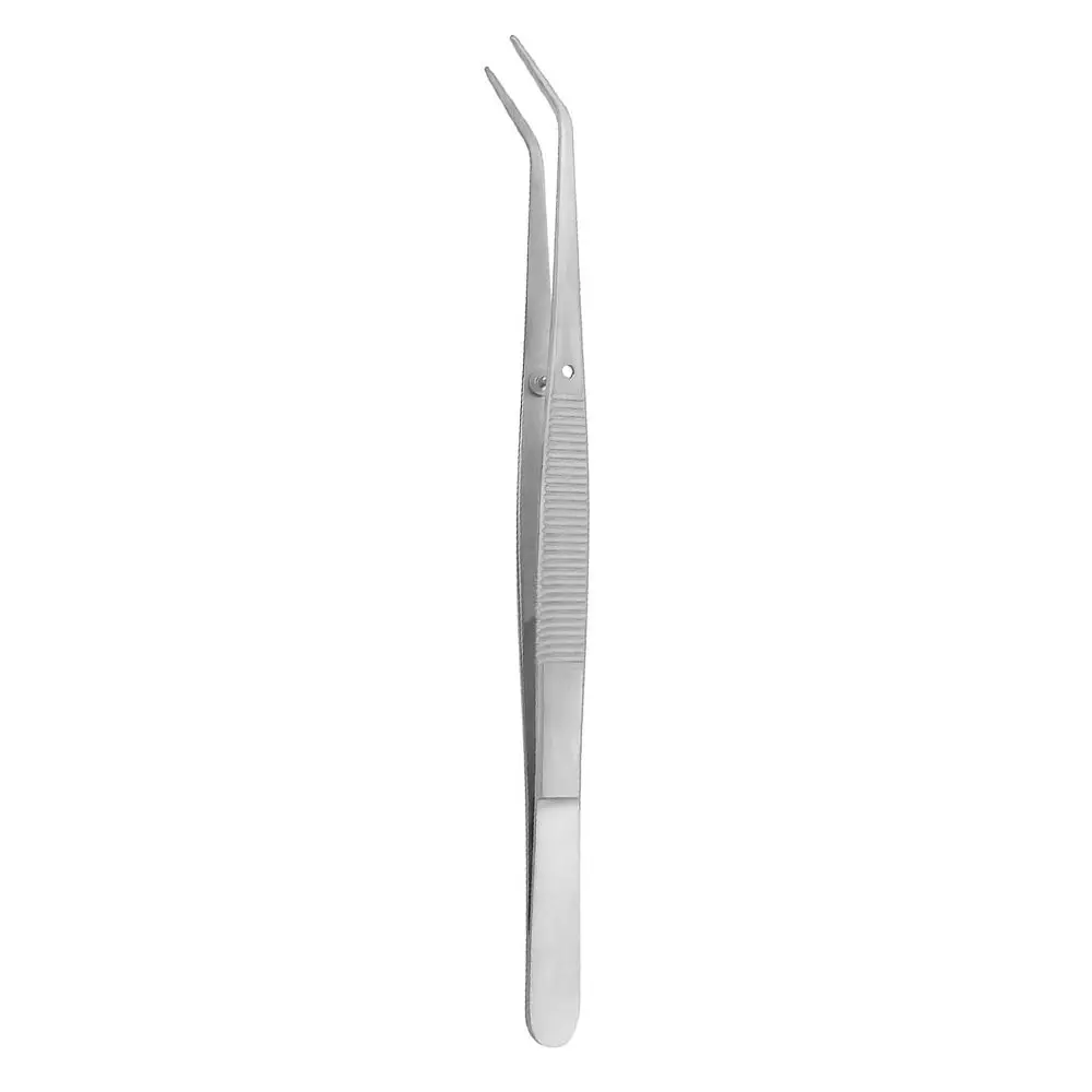 Cotton Holding College Forceps Curved Surgical Instruments Single Use