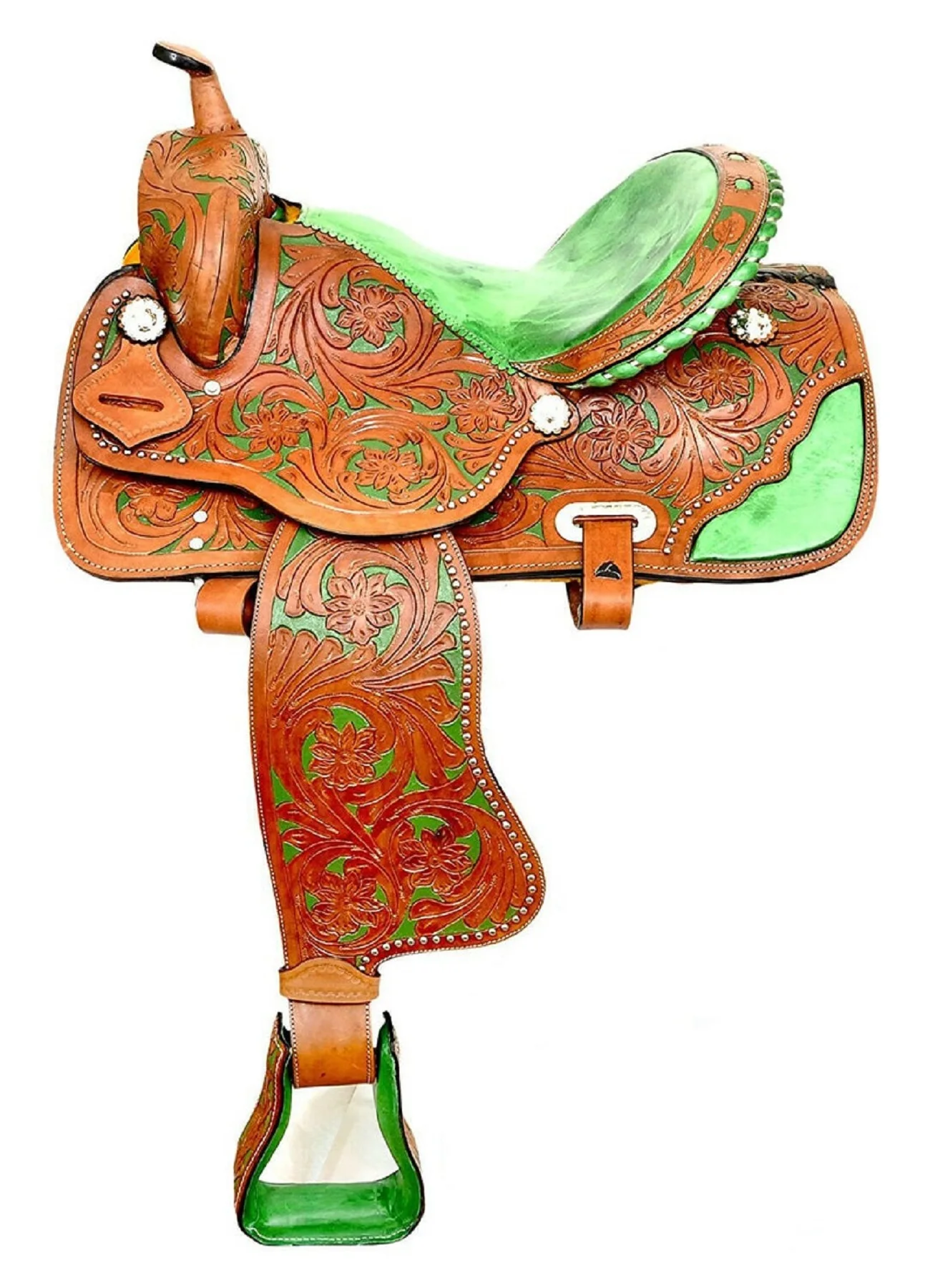 Premium Quality Western Leather Horse Saddle With Matching Horse Tack ...