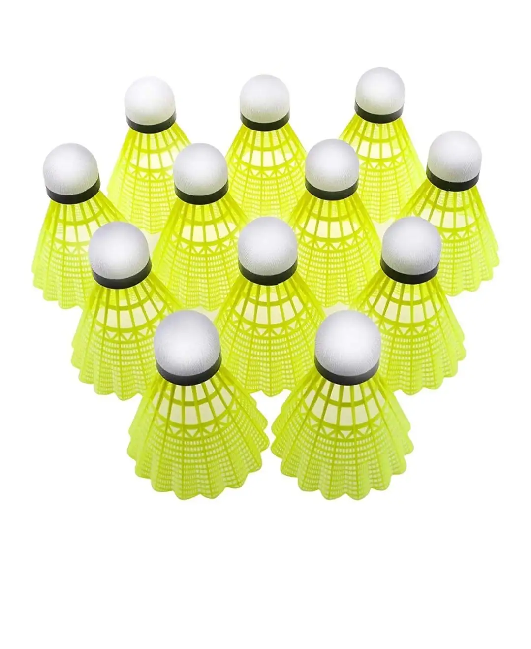 Wholesale Plastic Shuttle Cock Green Colour Badminton Nylon/plastic