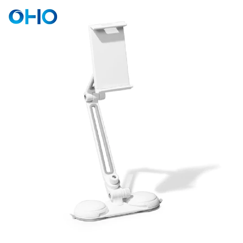 product newly designed 360 degree rotating portable acrylic bathtub lazy tablet adjustable phone stand-2