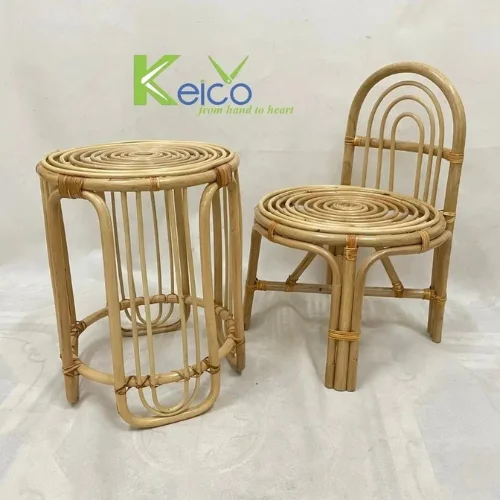 New Design 2024 Rattan Coffee Table For Home Decoration Multiple Place