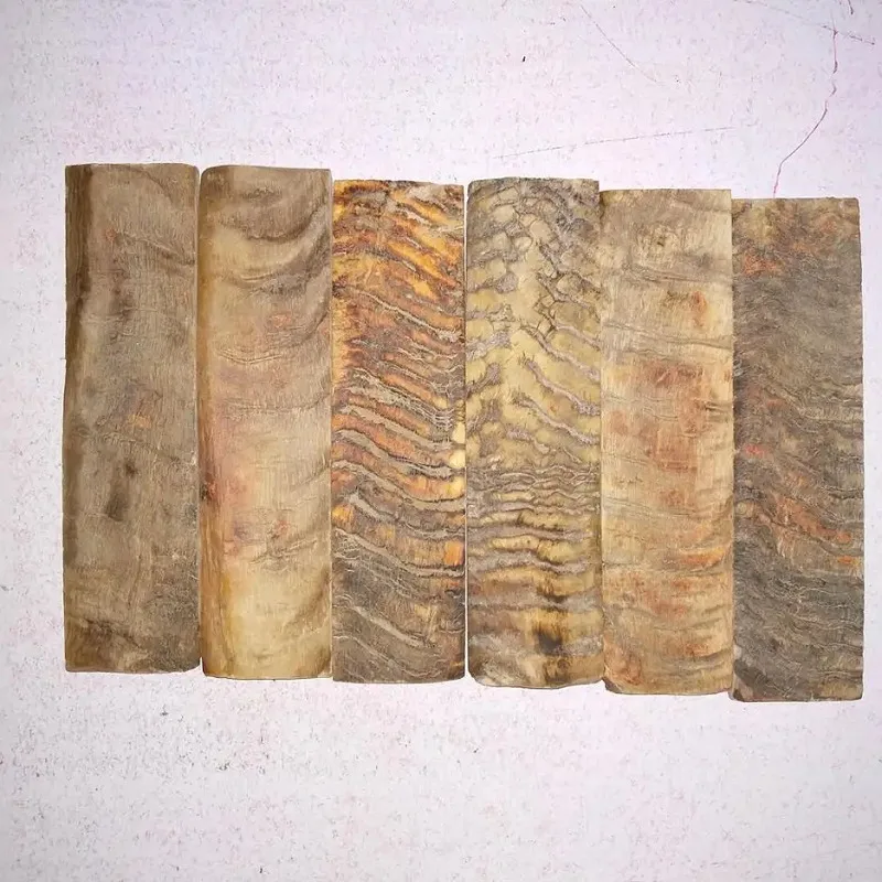 Best Quality Ram Horn Plate Customize Buffalo Horn Blank Plate For