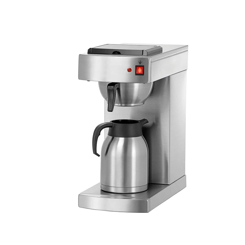 Commercial American Style Double Head Filter Vending Ss304 Coffee 