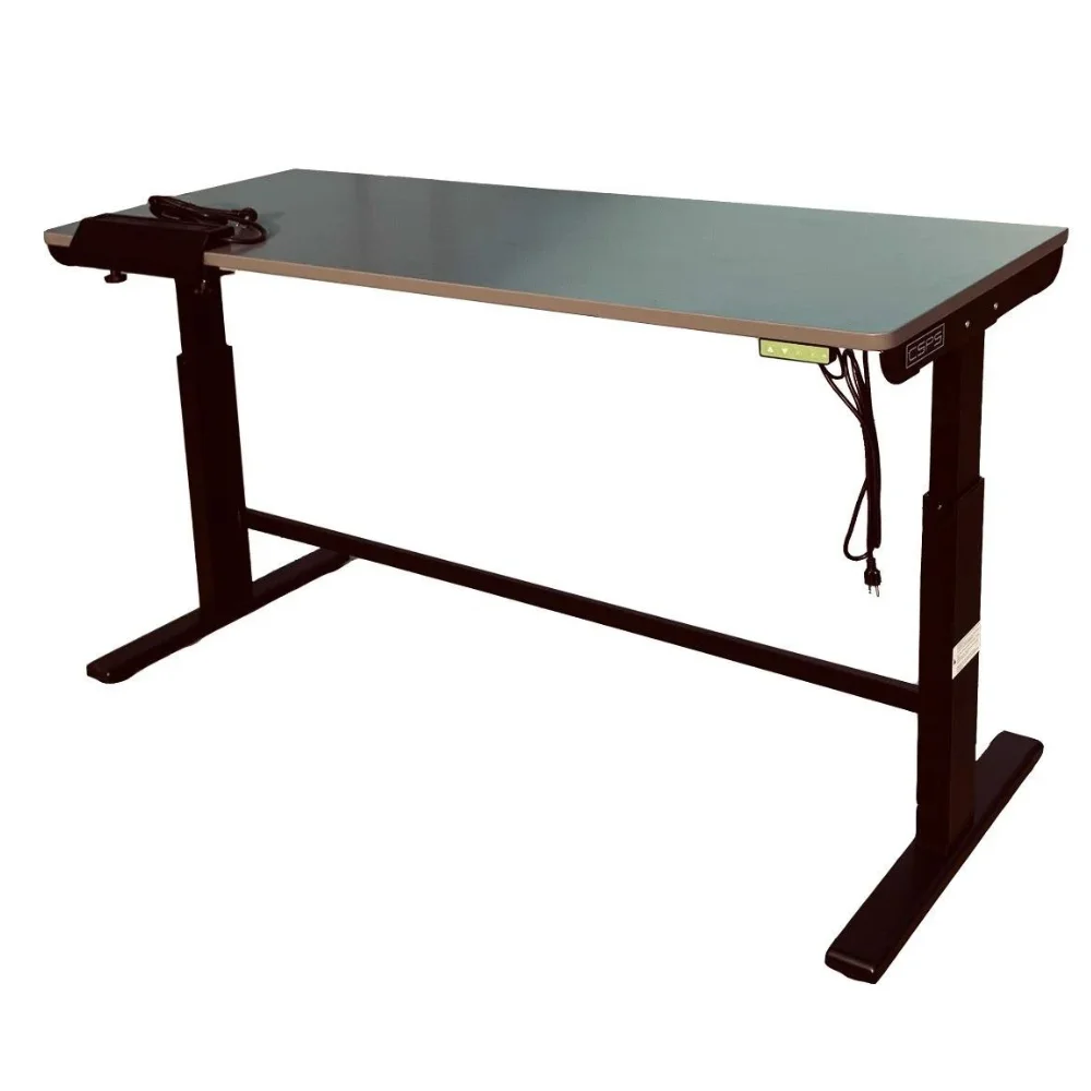 Wholesale Sit Stand Desk Adjustable Height Table 168cm High Quality Standing Desk Material