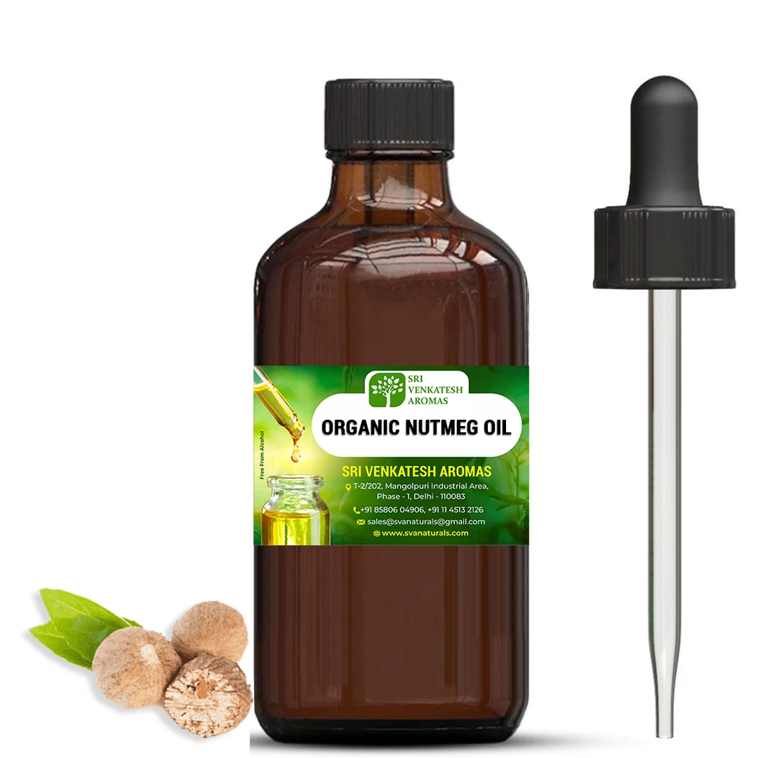 Manufacturer Selling Organic Nutmeg Essential Oil By Sri Venkatesh