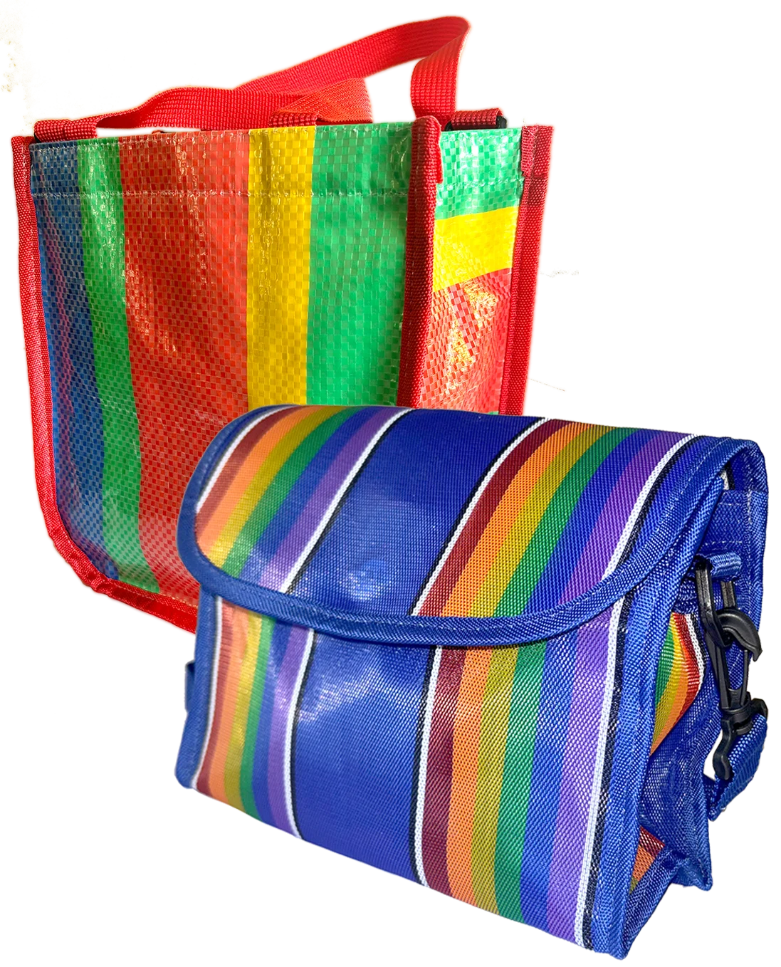 Made In Thailand Woven Rainbow Color Plastic Bags With Durable Fabriclike Structure. Buy