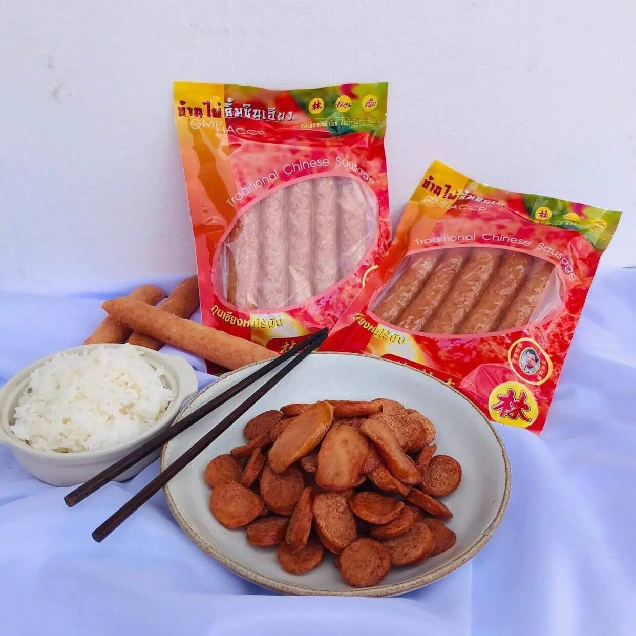 Saucisse Chinoise Traditionnelle À Base De