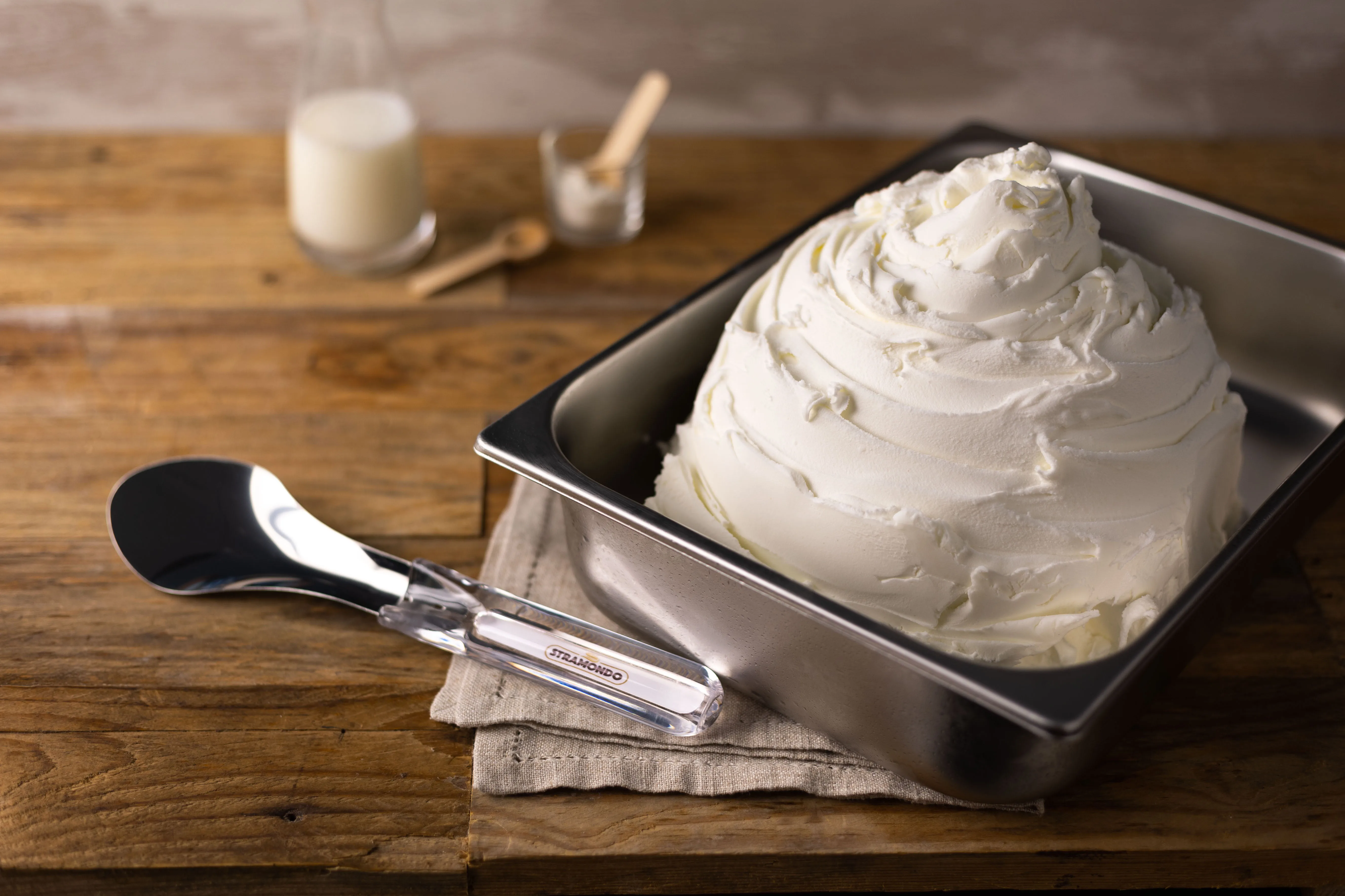 Supergel Cream Powdered Base For Gelato Ice Cream Professional Made In Italy For Horeca Gluten