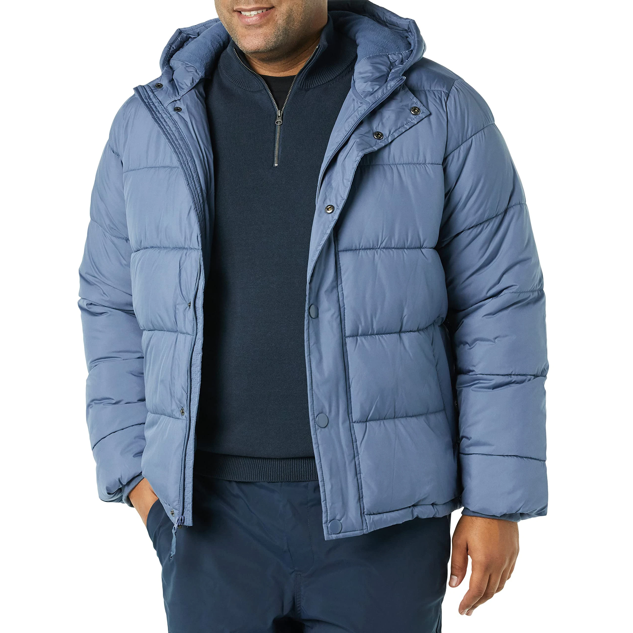 Mens Coats Custom Winter Jacket Men Heavy Weight Puffer Jacket Ultra