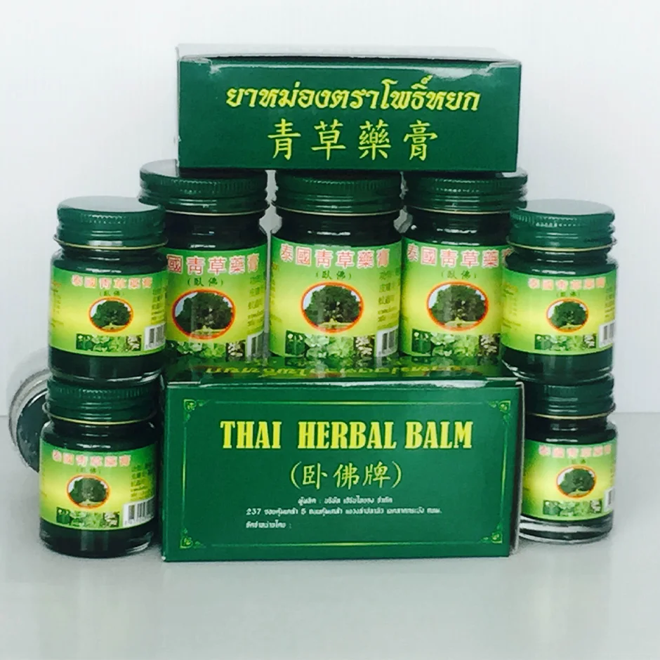 Thai Herb Balm Phoyok Wofo Best Seller Balm Thailand Herbal Oraganic ...